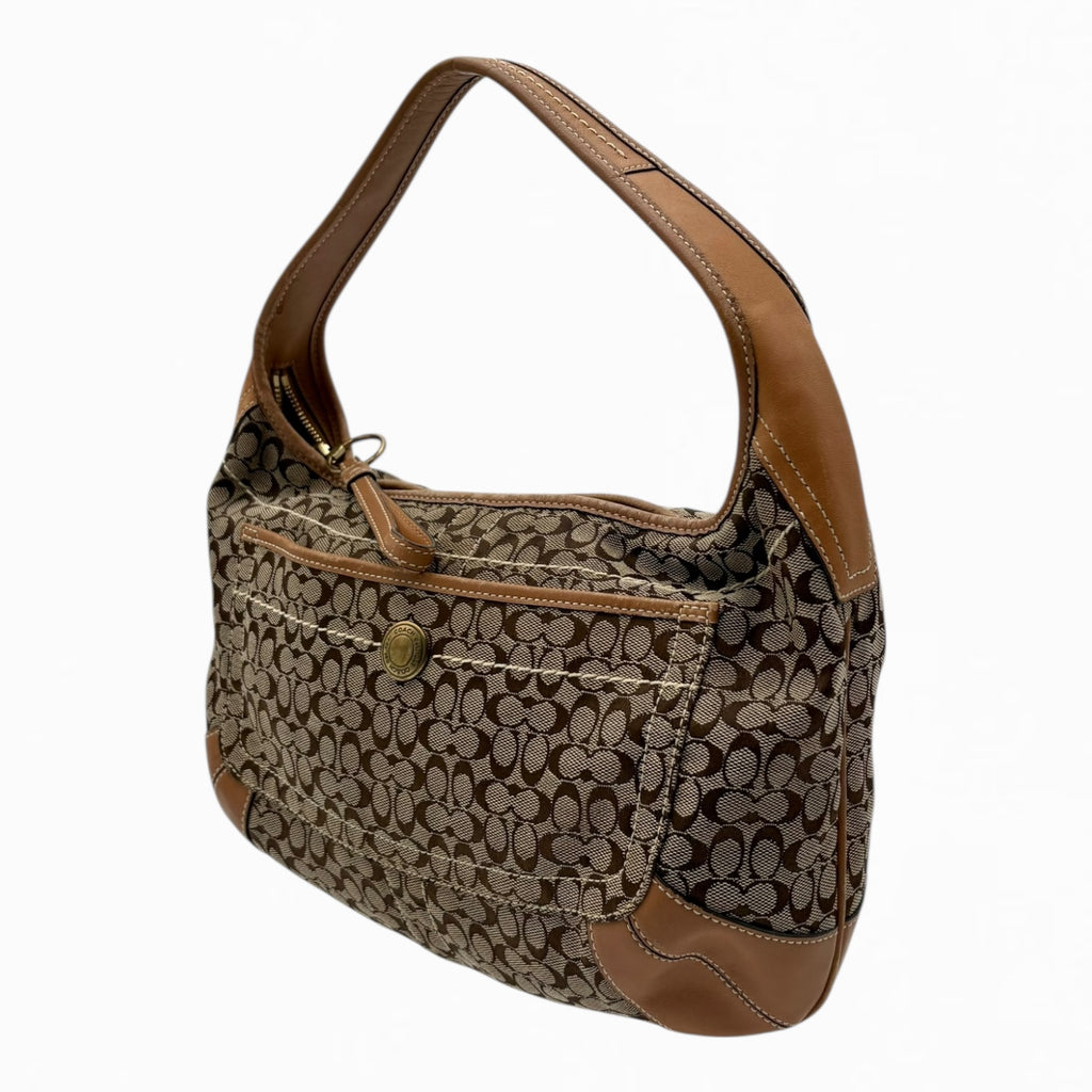COACH MONOGRAM HAND BAG