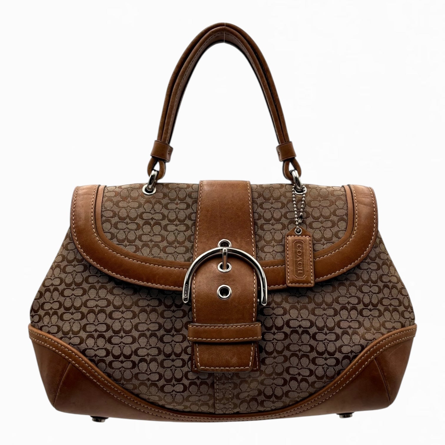 COACH MONOGRAM HAND BAG