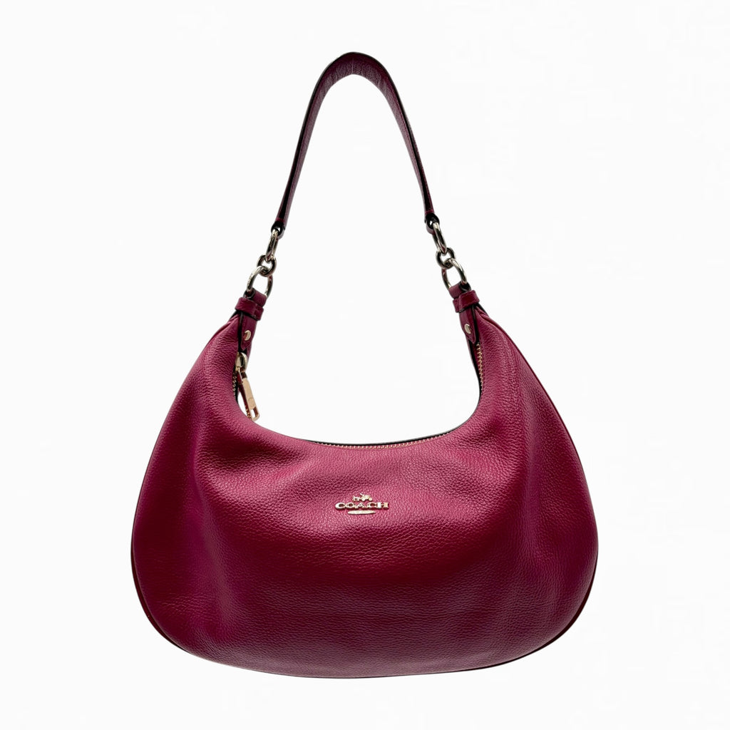 COACH LEATHER HOBO BAG