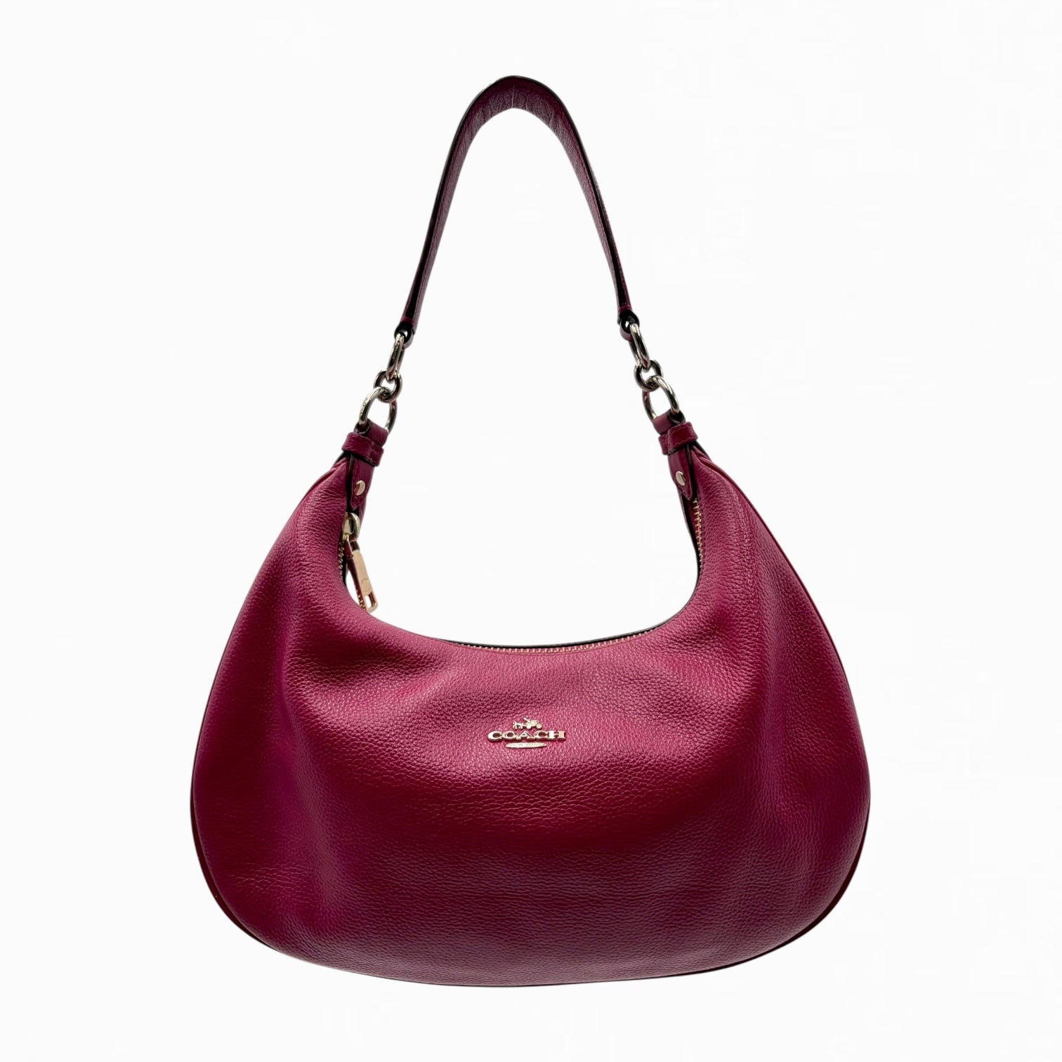 COACH LEATHER HOBO BAG