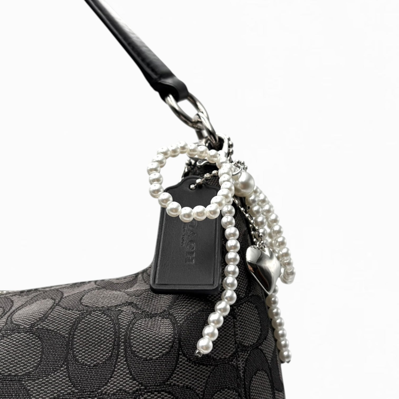 COACH MONOGRAM HAND BAG