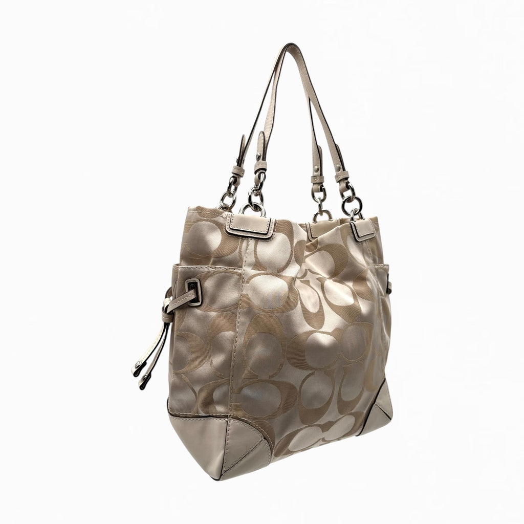 COACH MONOGRAM HOBO BAG