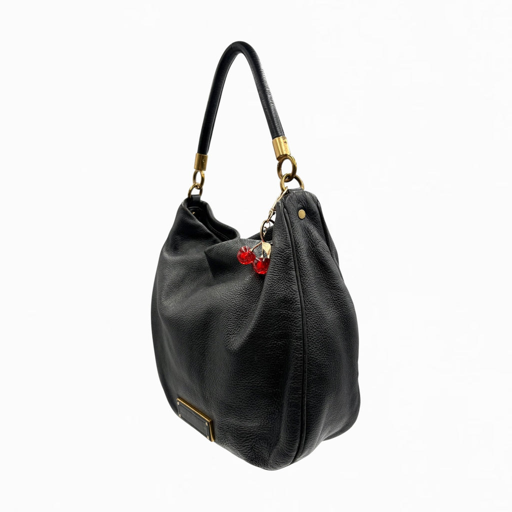 MARC JACOBS LEATHER HOBO BAG
