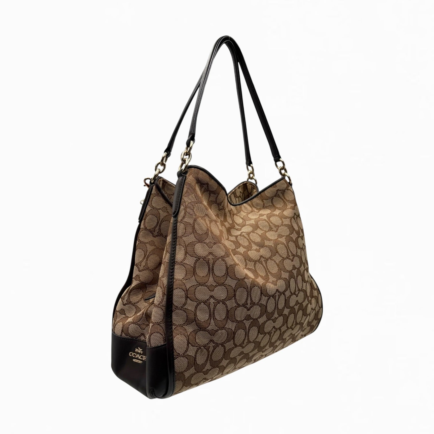 COACH MONOGRAM HOBO BAG