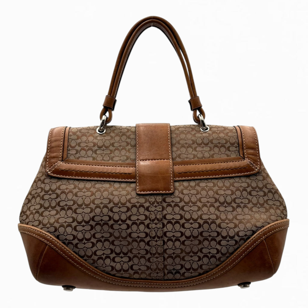 COACH MONOGRAM HAND BAG