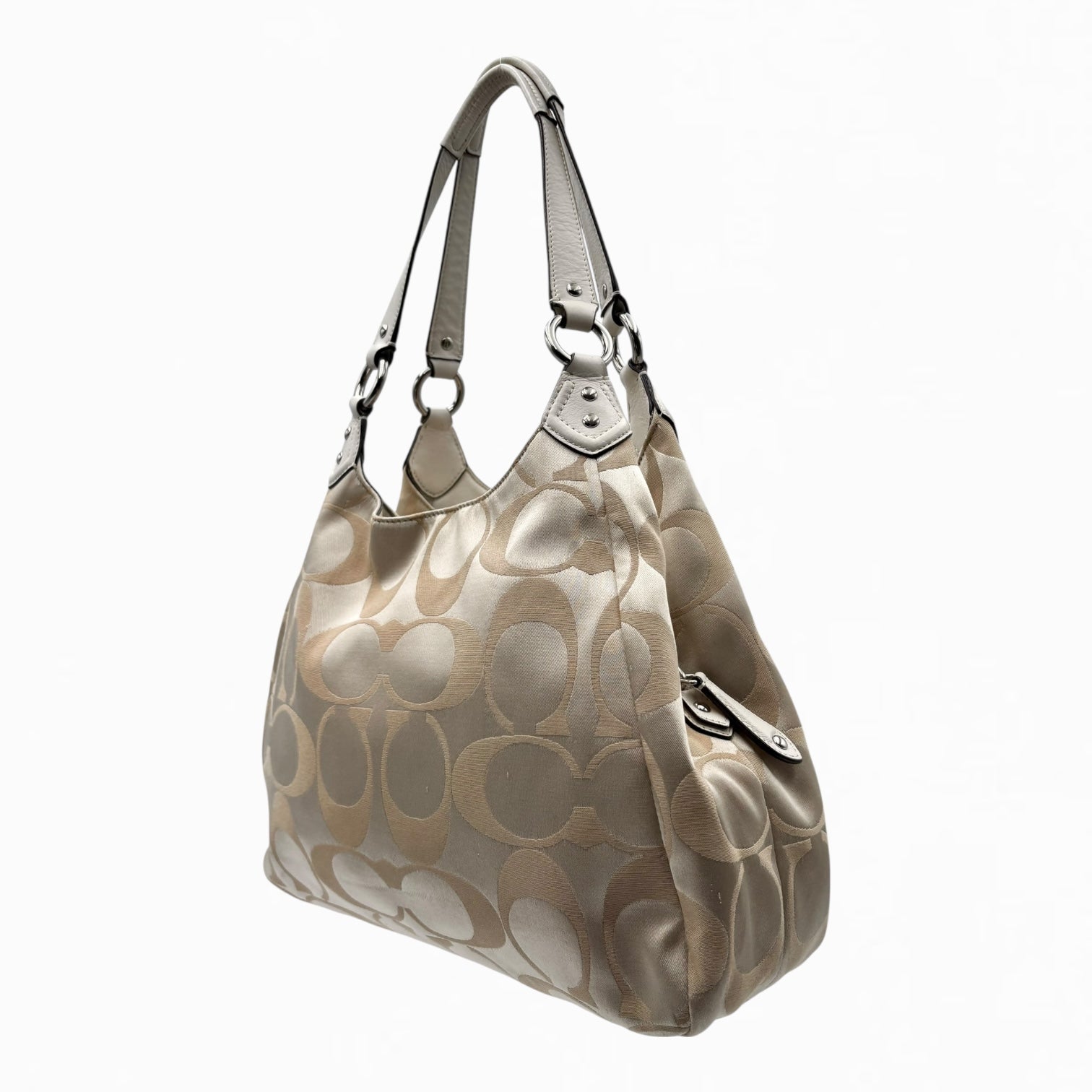 COACH MONOGRAM HOBO BAG