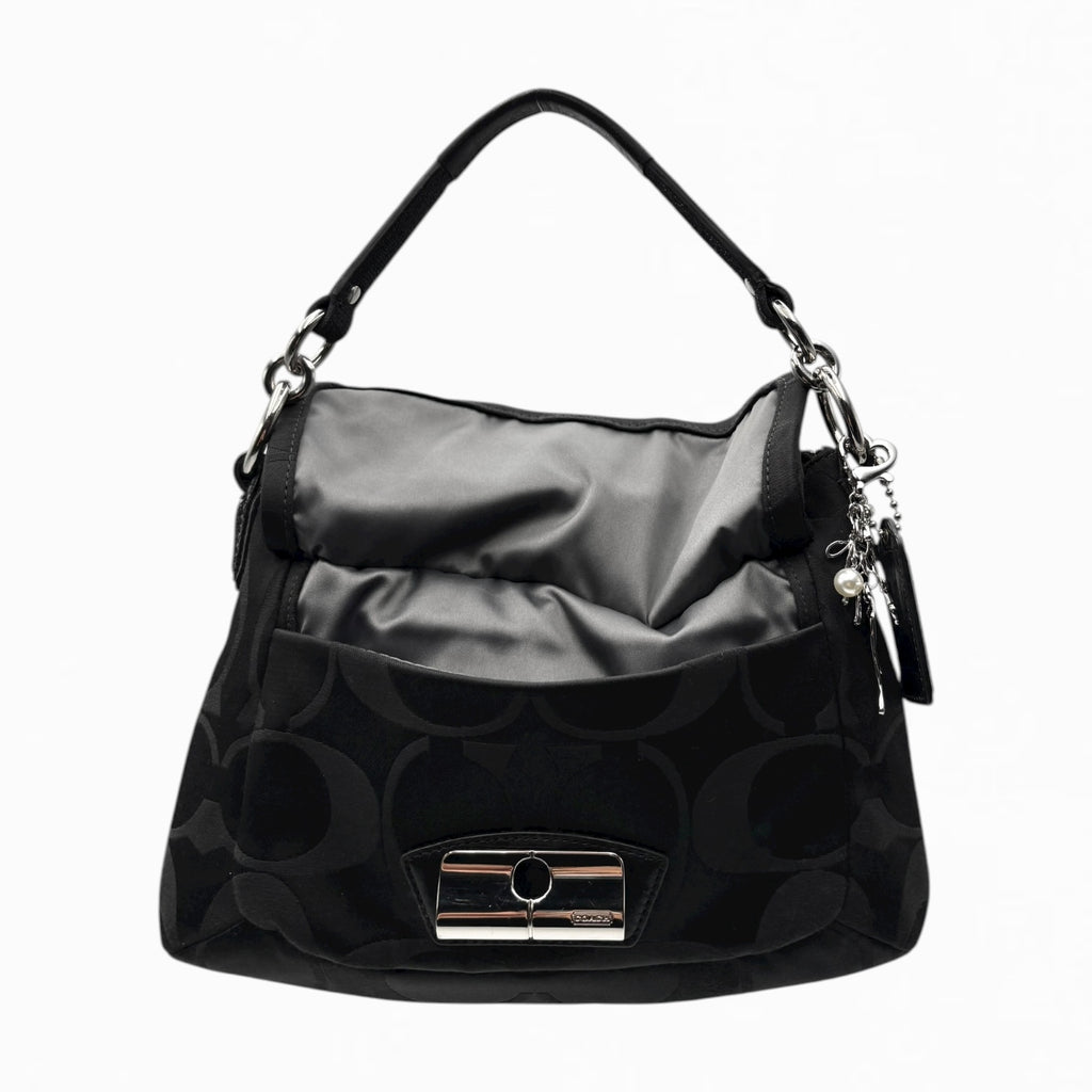 COACH MONOGRAM HAND BAG