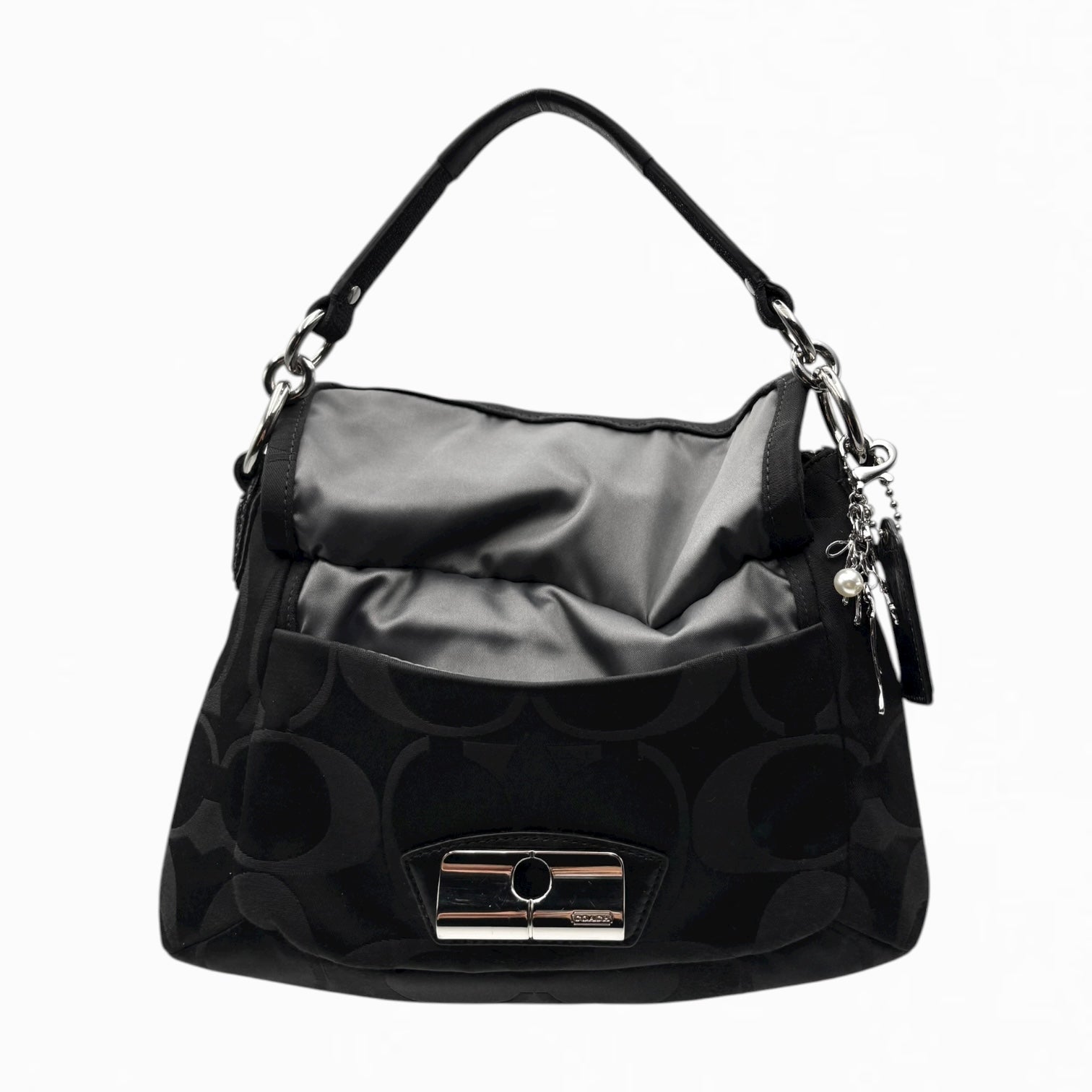 COACH MONOGRAM HAND BAG