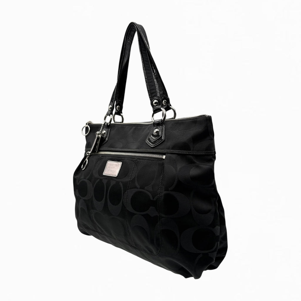 COACH MONOGRAM HAND BAG