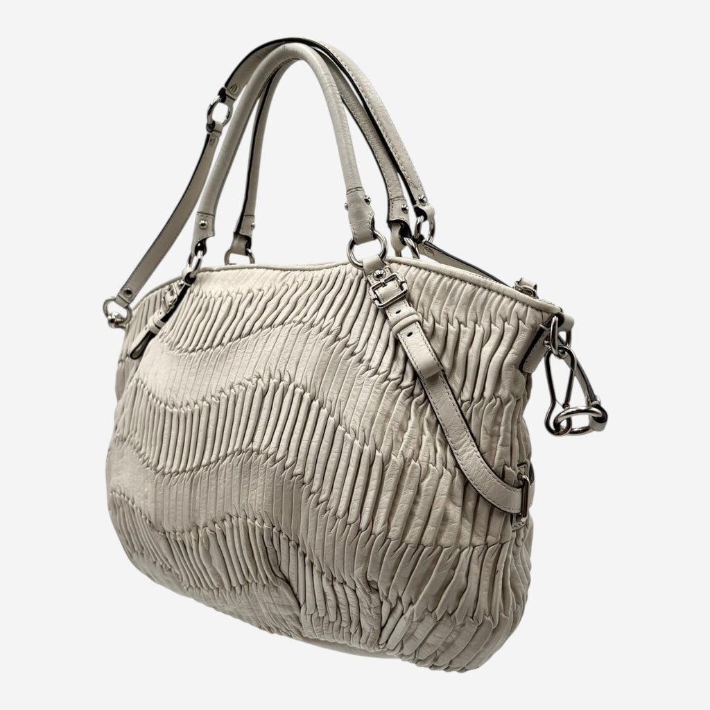 COACH LEATHER HAND BAG