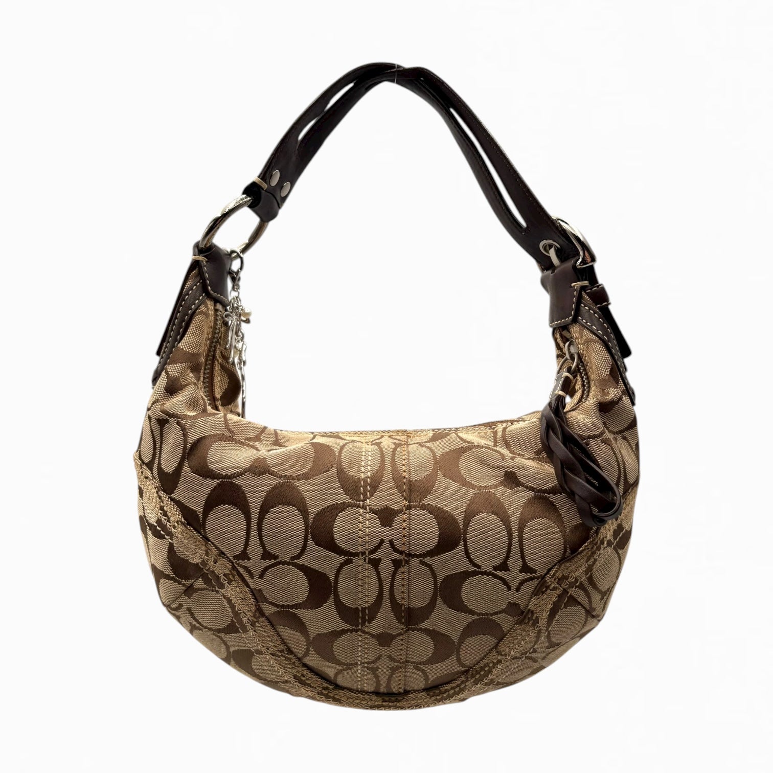 COACH MONOGRAM HAND BAG