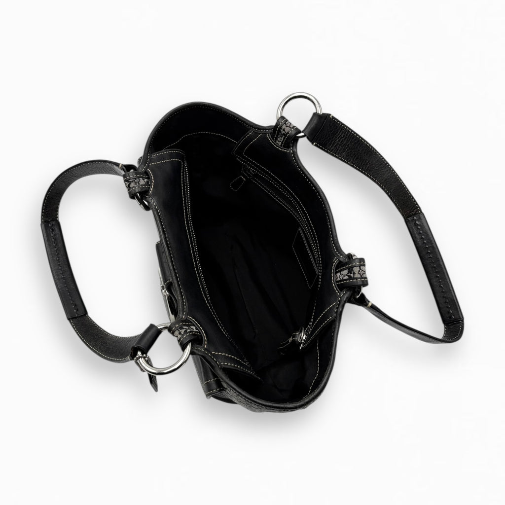COACH MONOGRAM HAND BAG