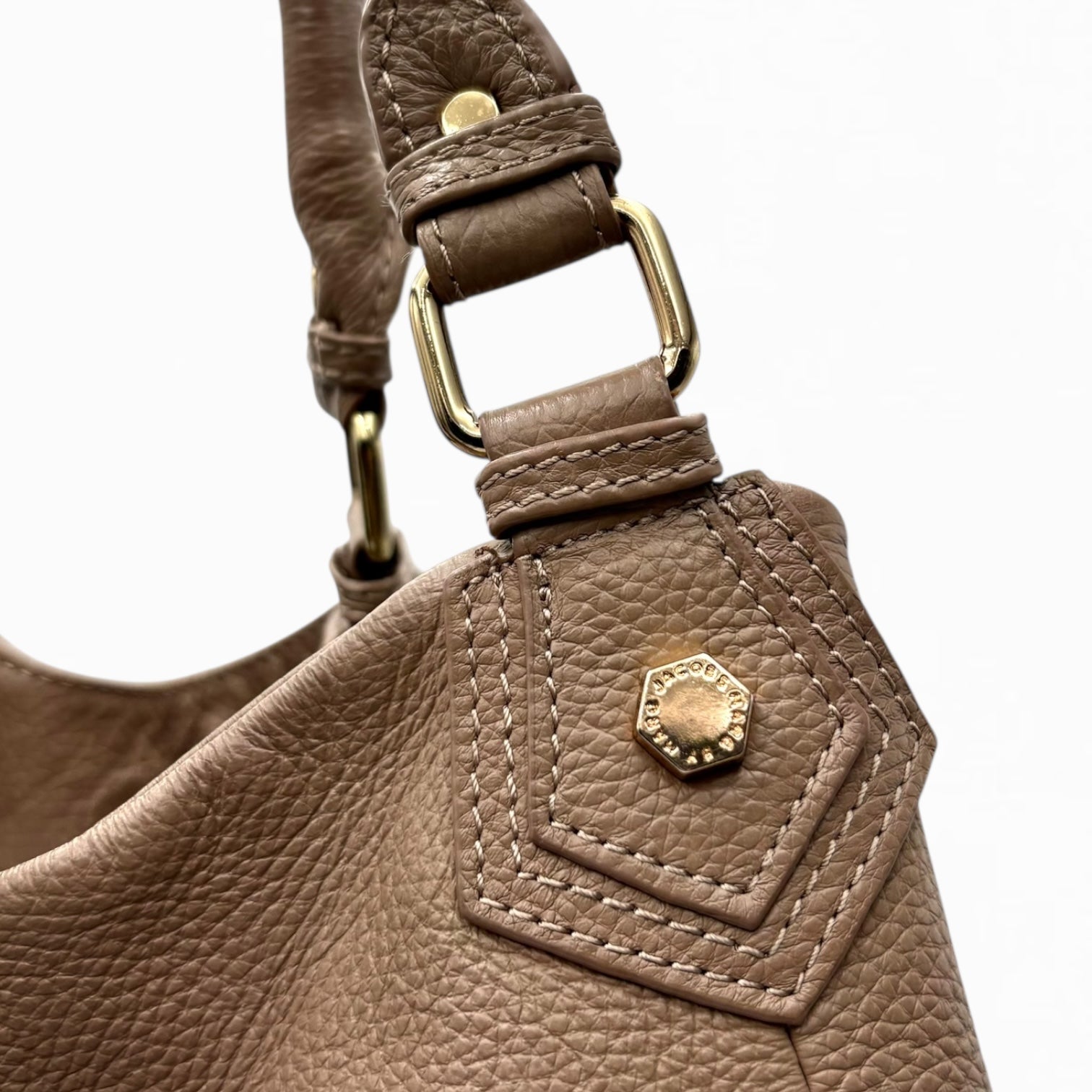 MARC JACOBS LEATHER HOBO BAG