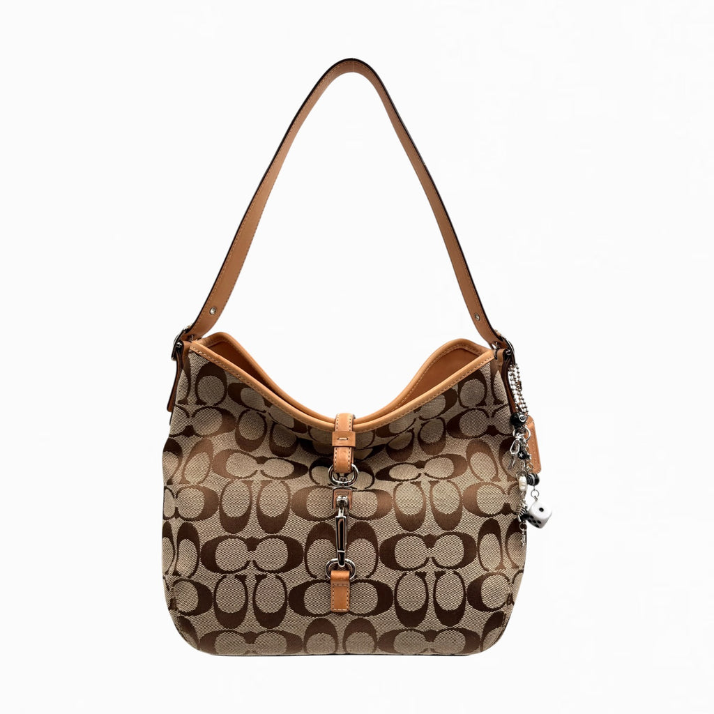 COACH MONOGRAM HAND BAG