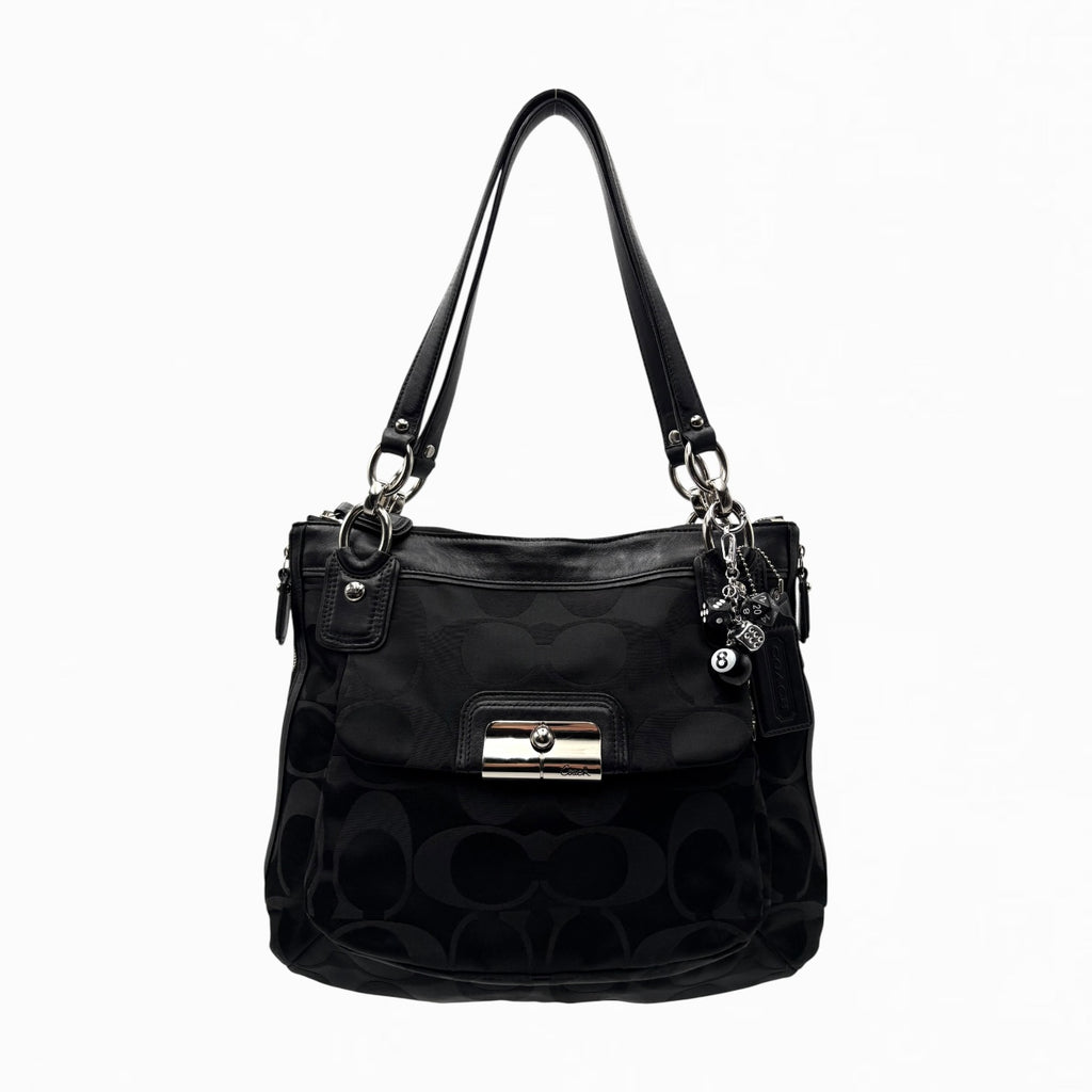 COACH MONOGRAM HAND BAG