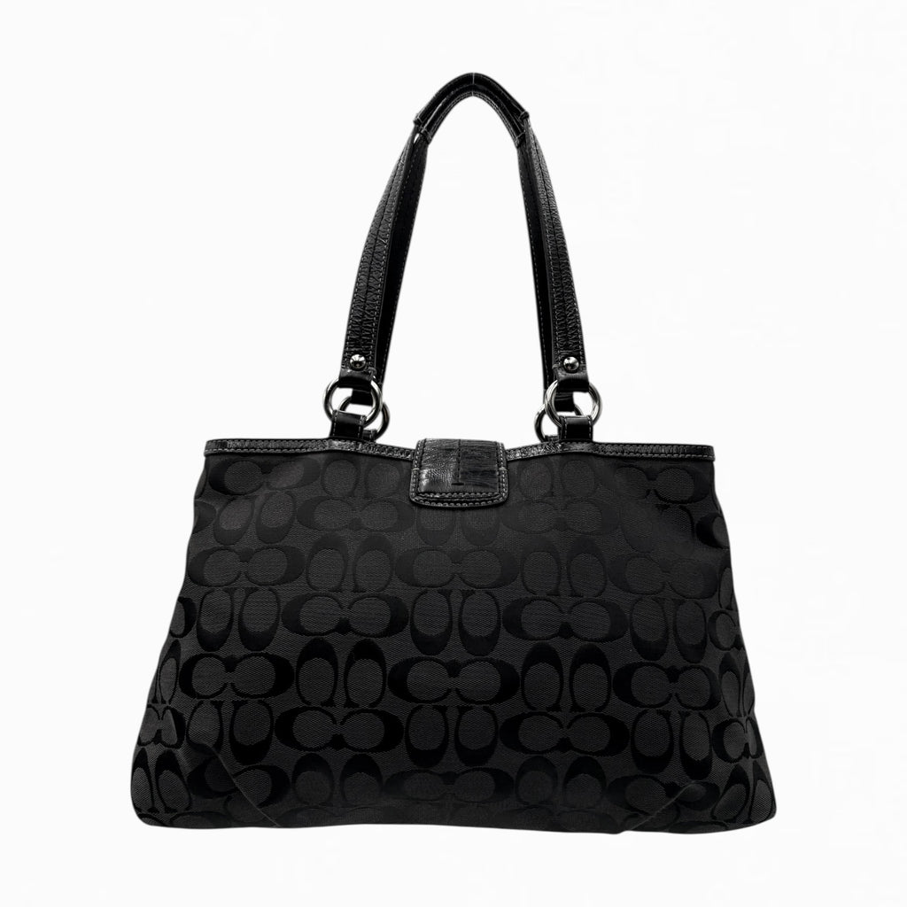 COACH MONOGRAM HAND BAG