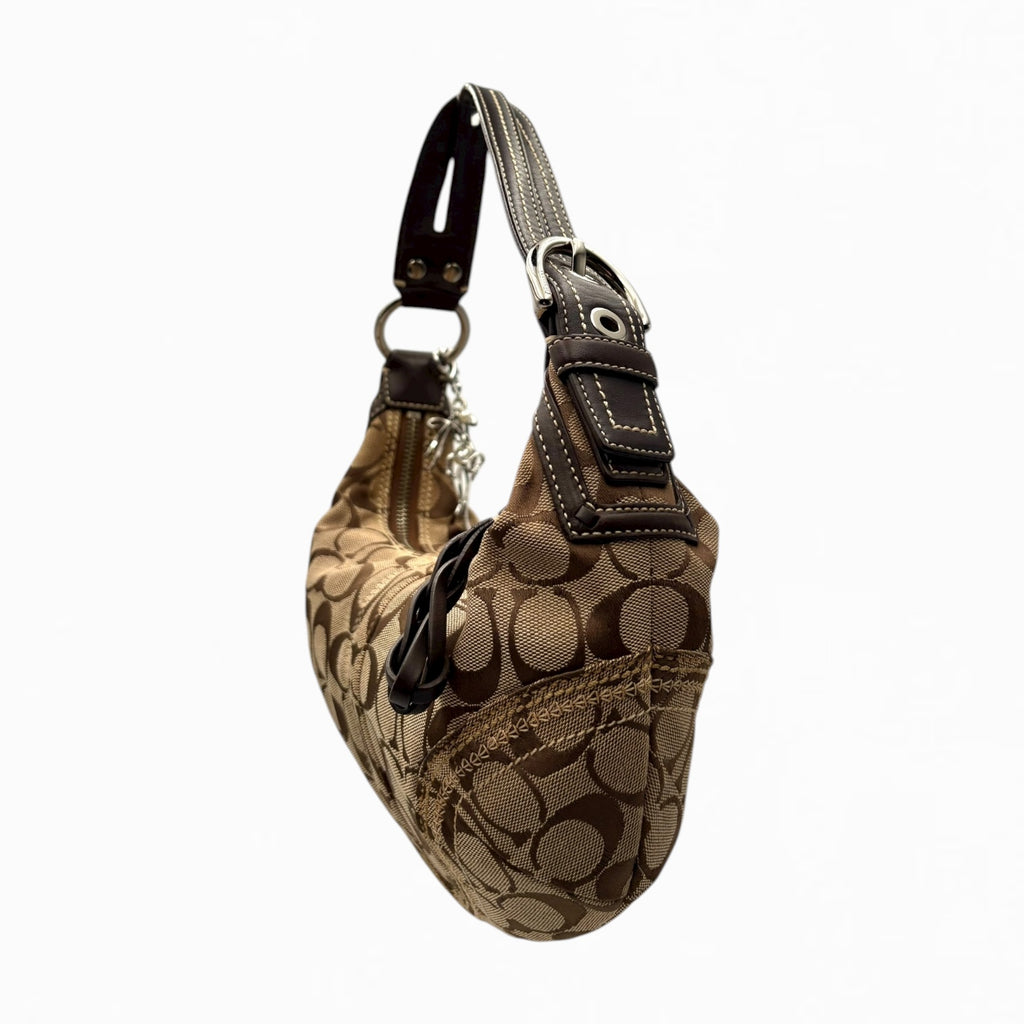 COACH MONOGRAM HAND BAG