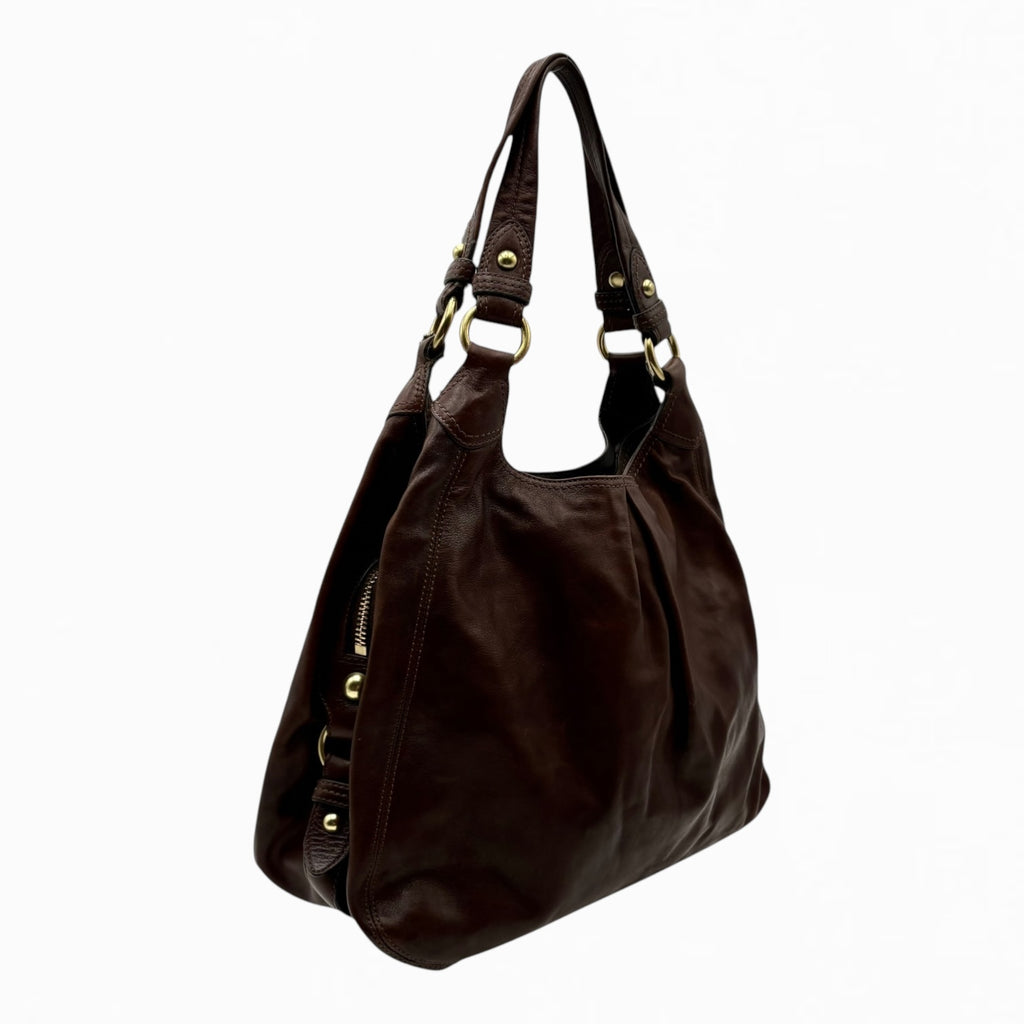 COACH LEATHER HAND BAG