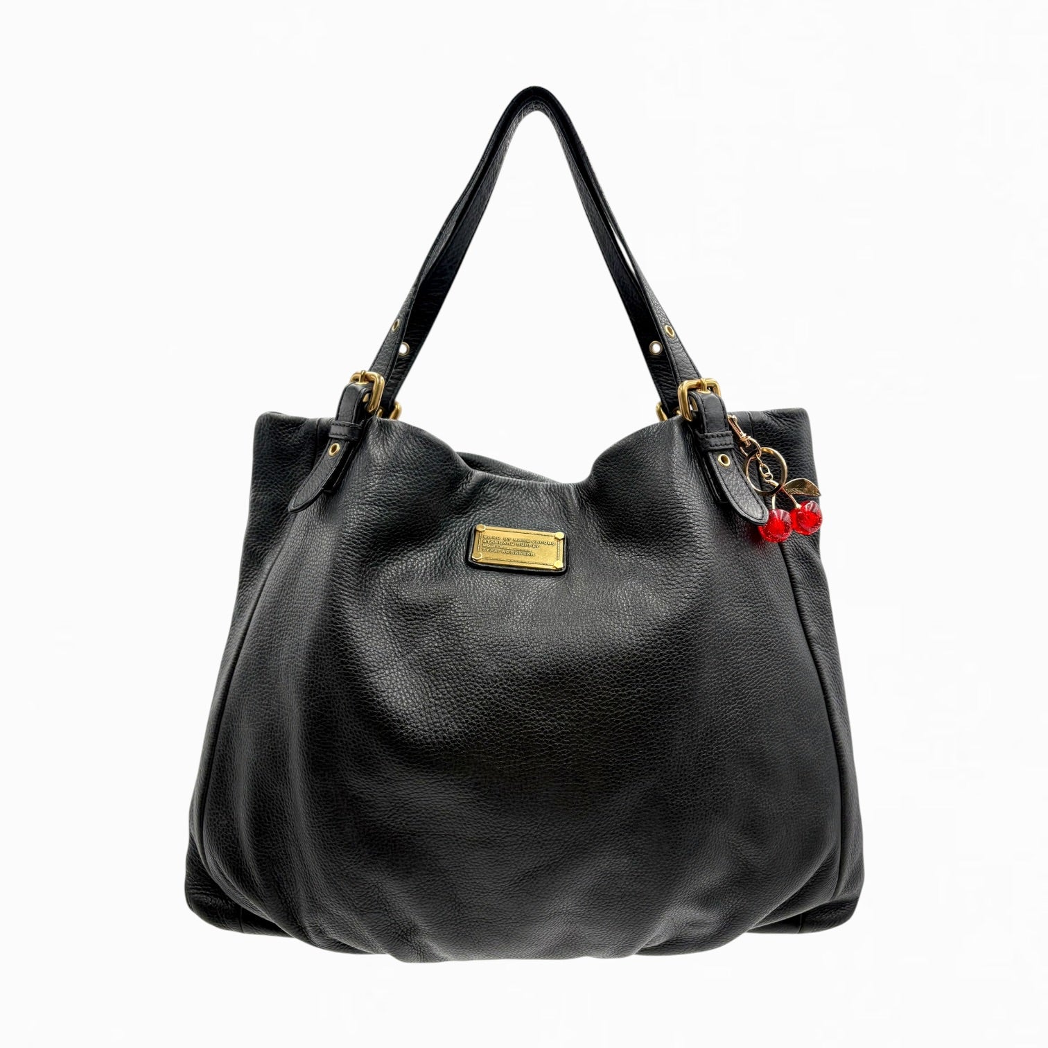 MARC JACOBS LEATHER HOBO BAG