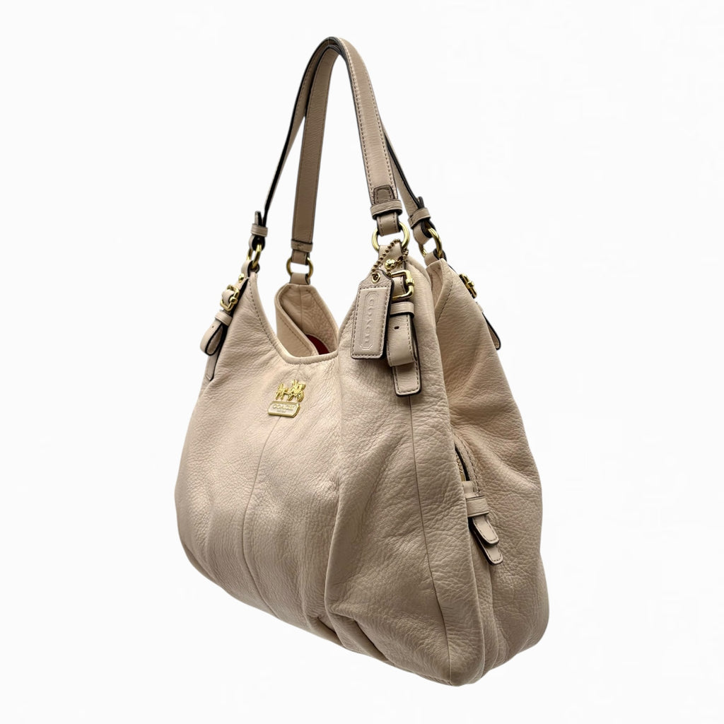 COACH LEATHER HOBO BAG