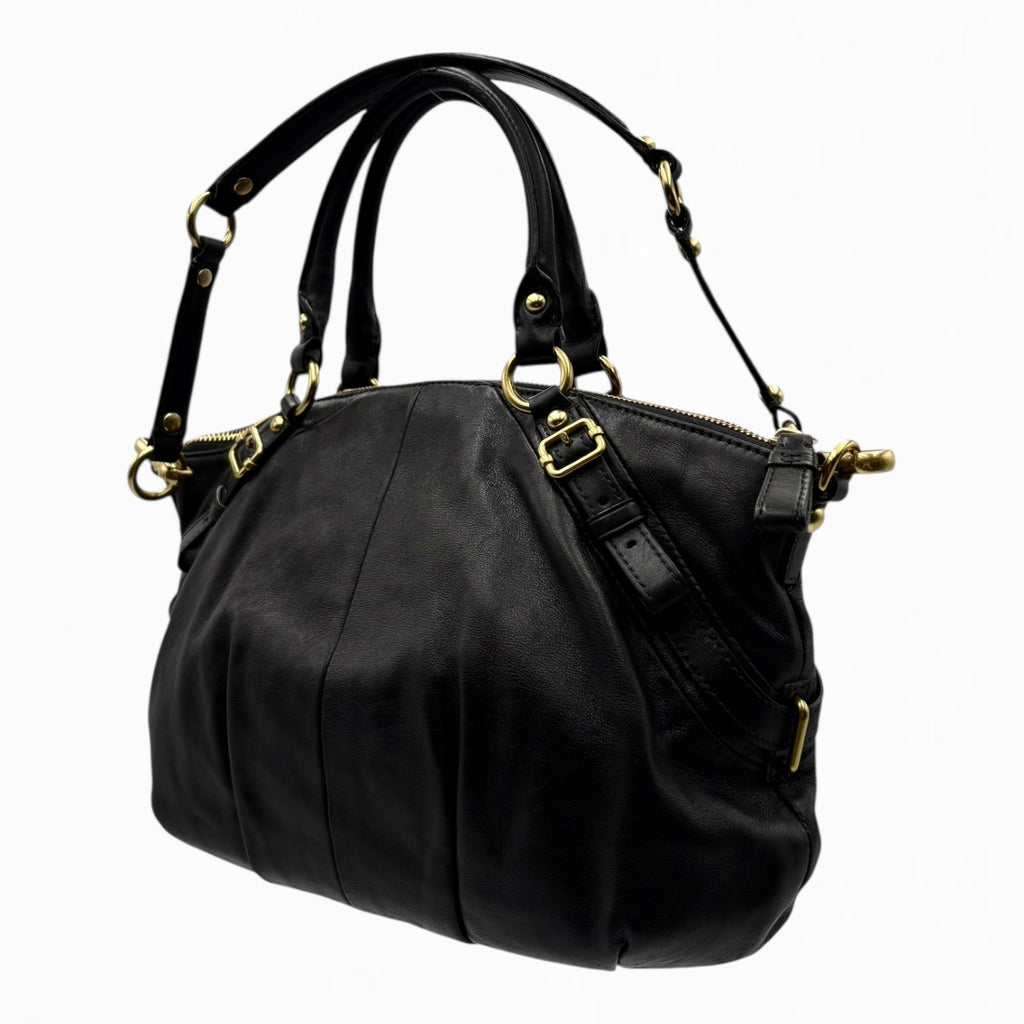 COACH LEATHER HAND BAG