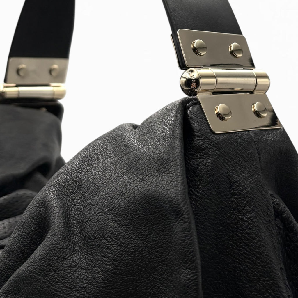 MARC JACOBS LEATHER HOBO BAG