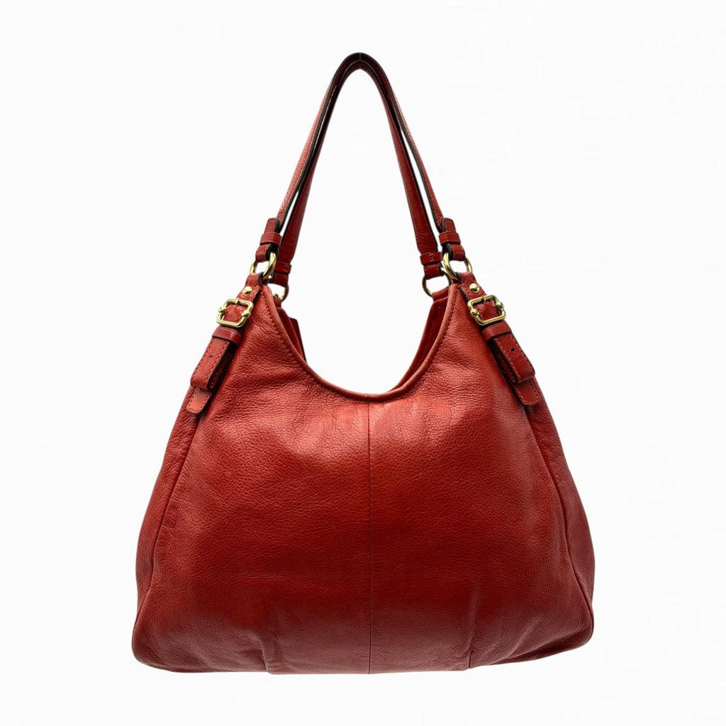 COACH LEATHER HOBO BAG