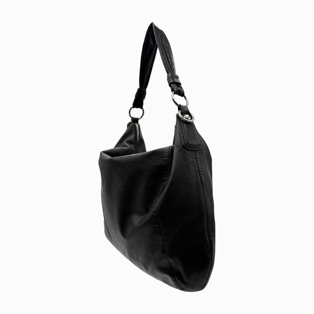 COACH LEATHER HOBO BAG
