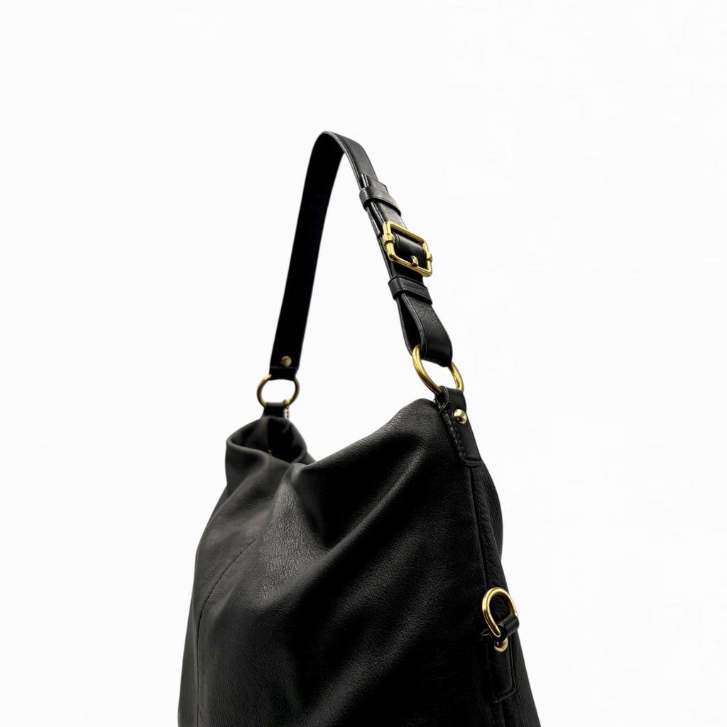 COACH LEATHER HOBO BAG