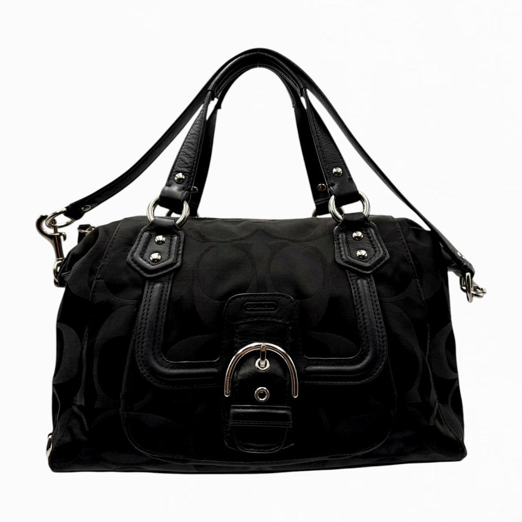COACH MONOGRAM HAND BAG