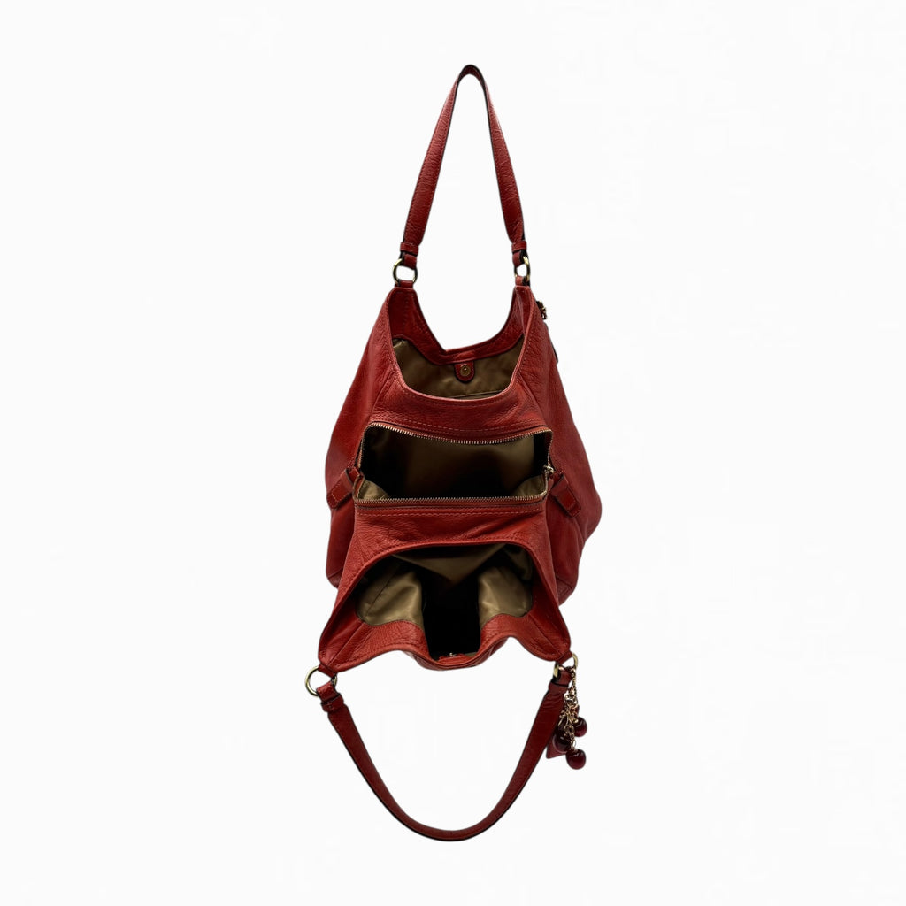 COACH LEATHER HOBO BAG