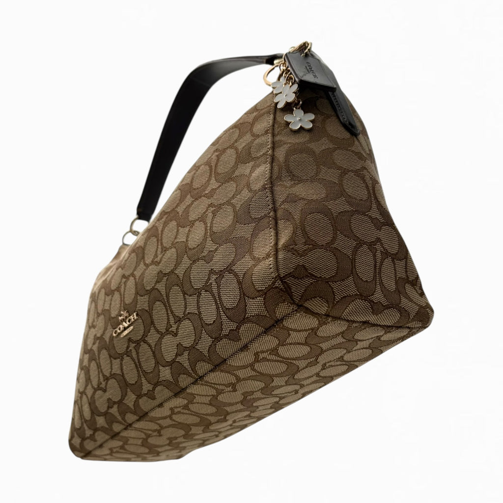 COACH MONOGRAM HOBO BAG