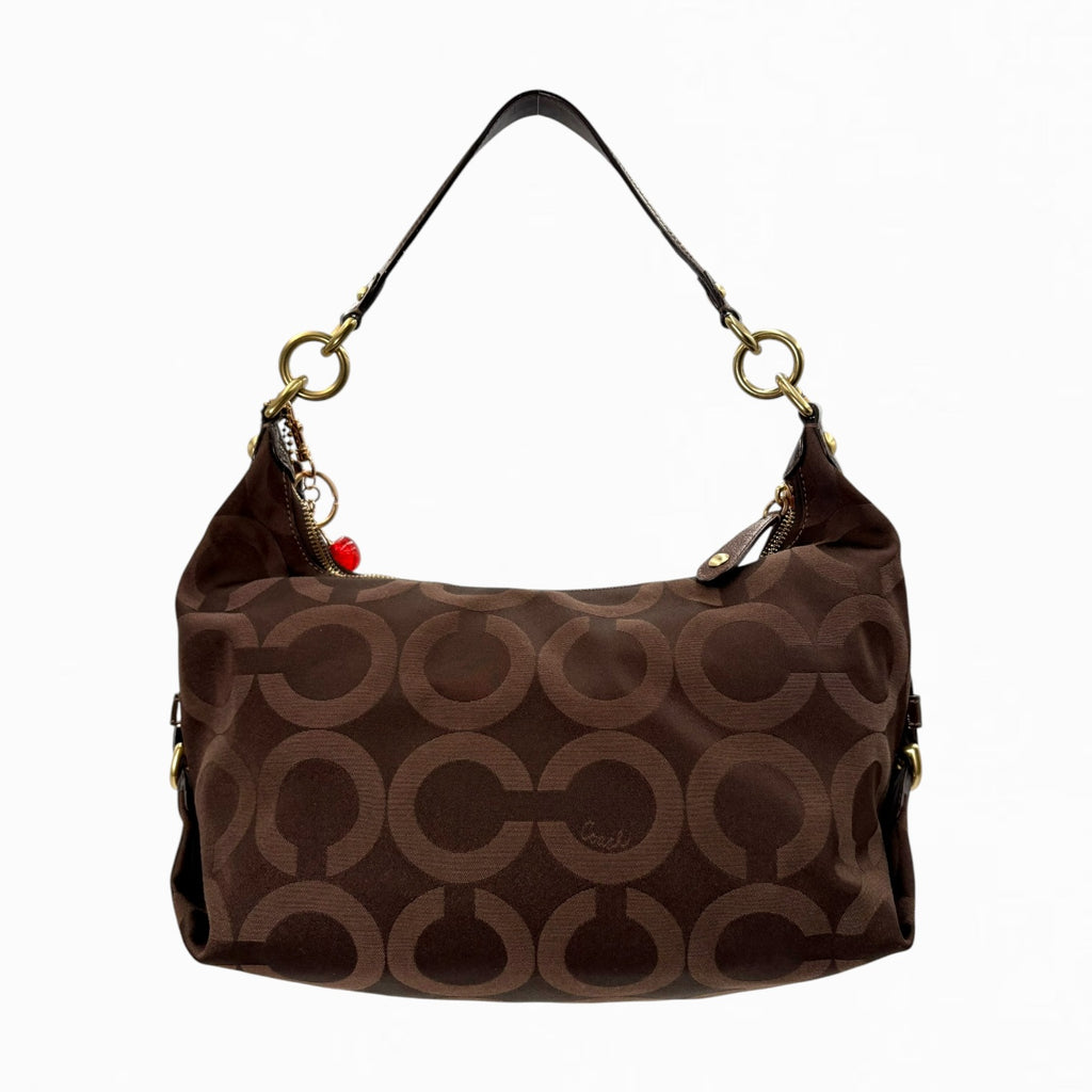 COACH MONOGRAM HOBO BAG