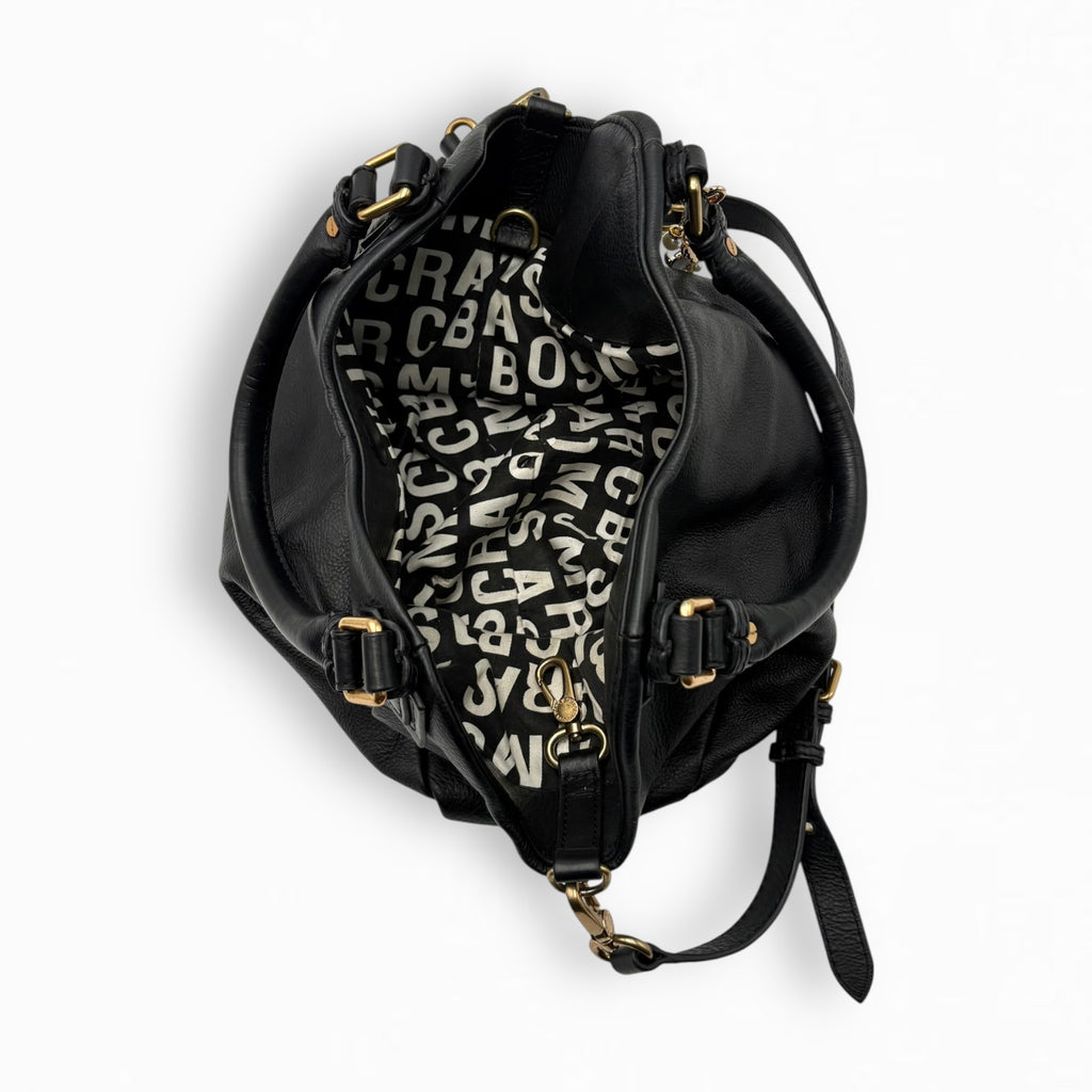 MARC JACOBS LEATHER HOBO BAG