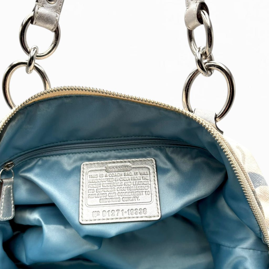 COACH MONOGRAM HAND BAG