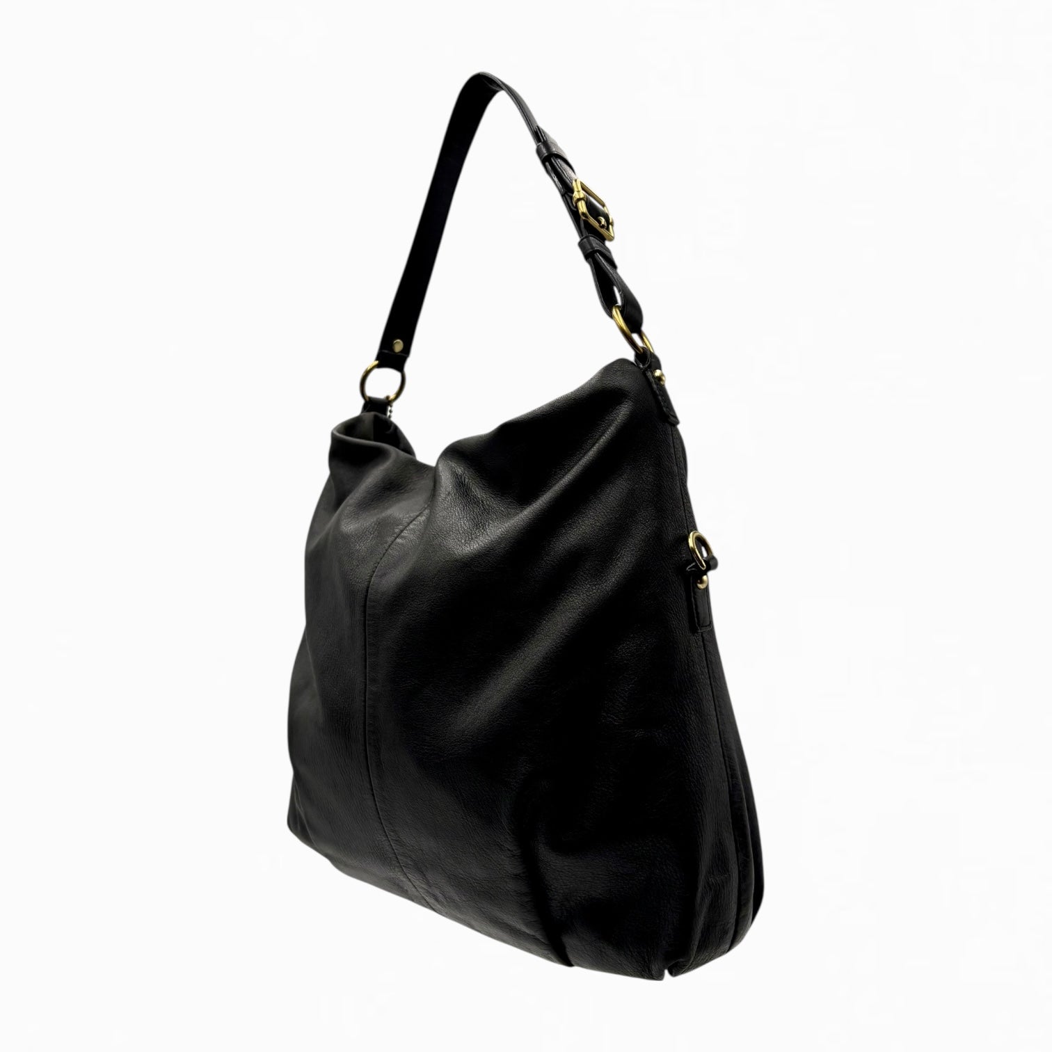 COACH LEATHER HOBO BAG
