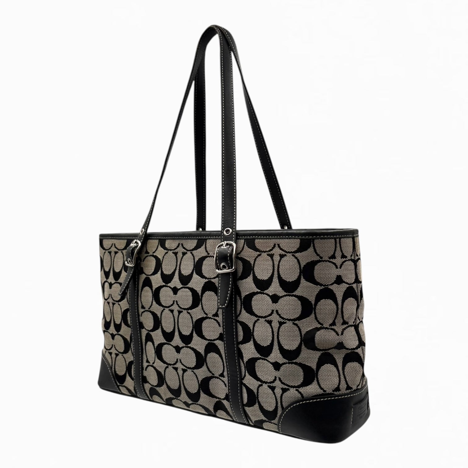 COACH MONOGRAM HAND BAG