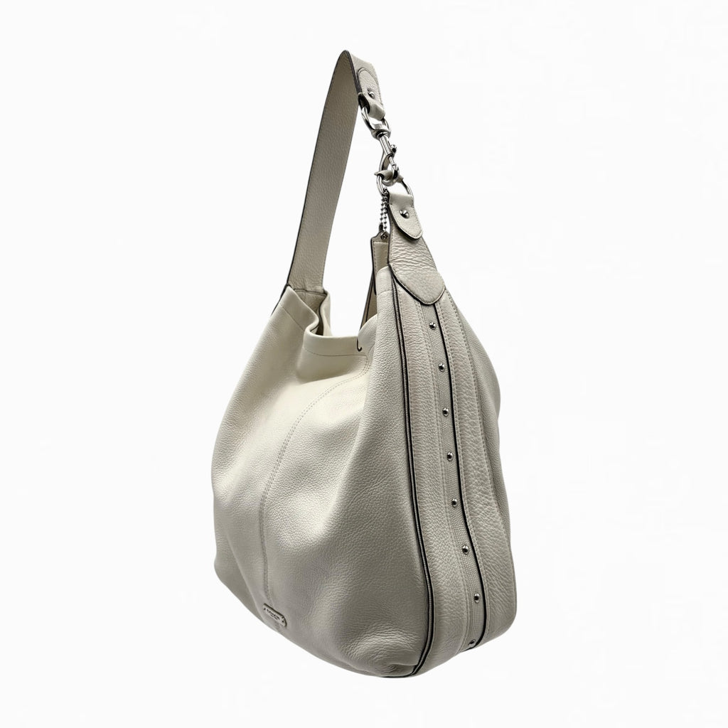 COACH LEATHER HOBO BAG