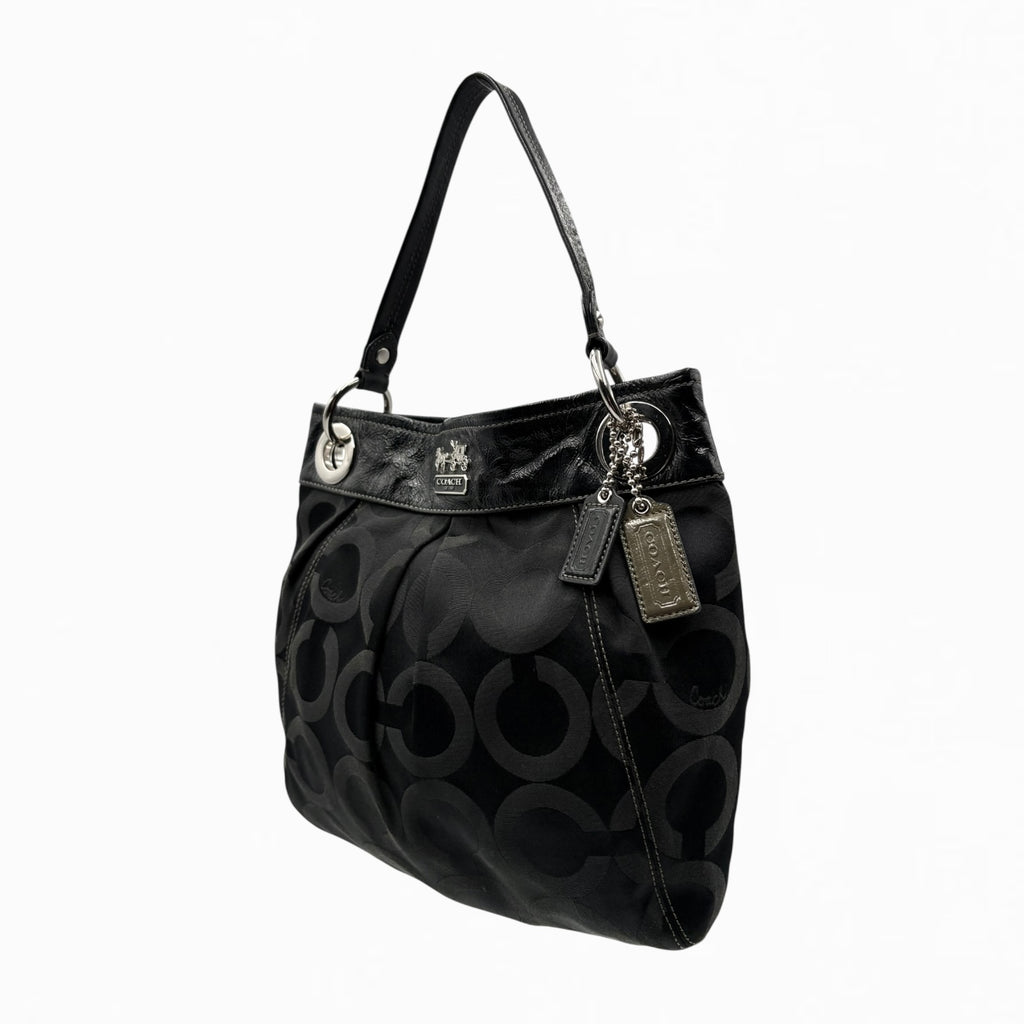 COACH MONOGRAM HOBO BAG
