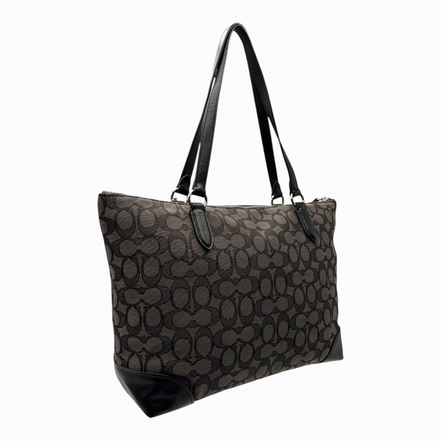 COACH MONOGRAM HAND BAG