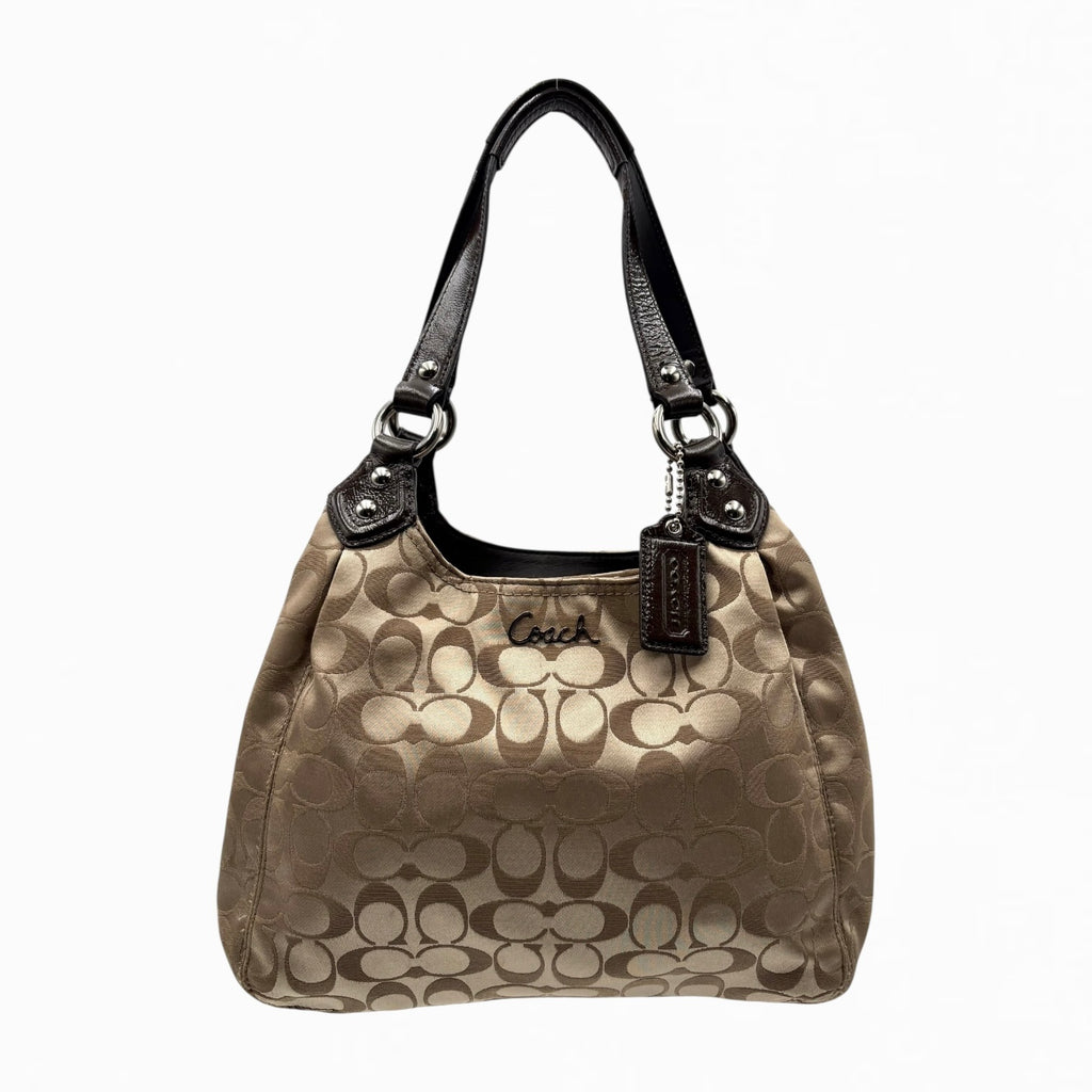 COACH MONOGRAM HOBO BAG