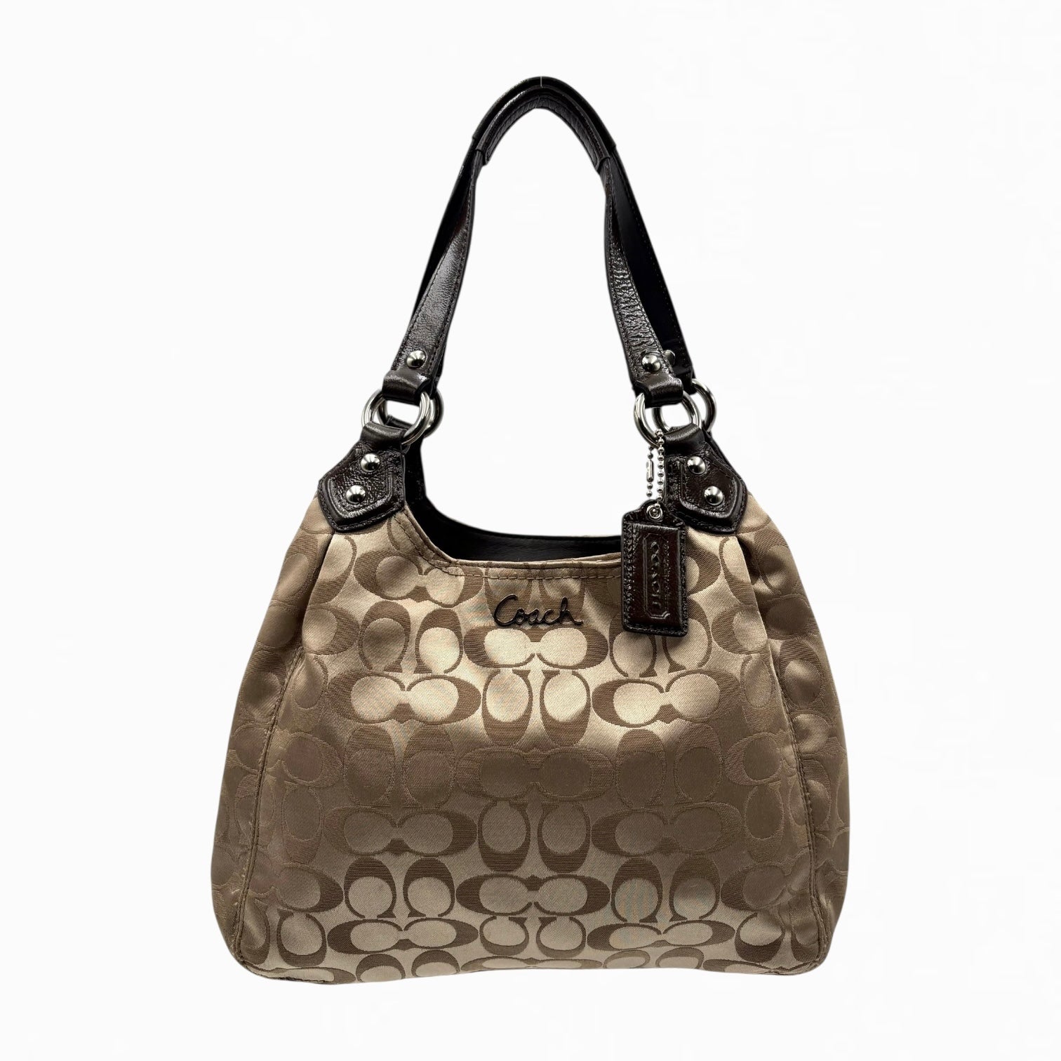 COACH MONOGRAM HOBO BAG