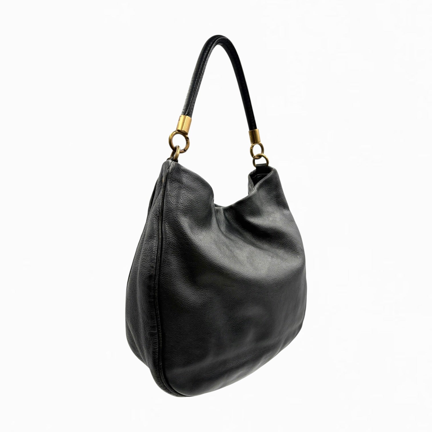 MARC JACOBS LEATHER HOBO BAG