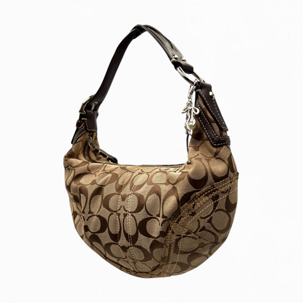 COACH MONOGRAM HAND BAG