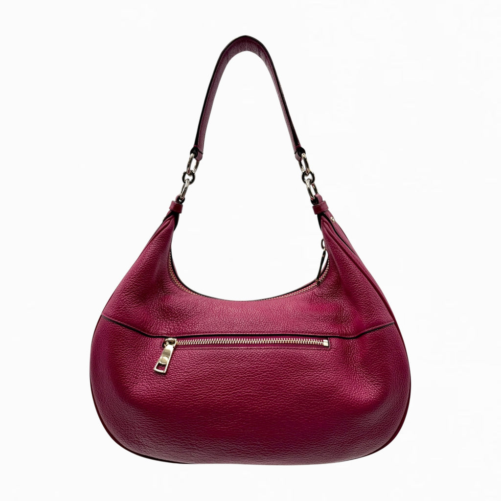COACH LEATHER HOBO BAG