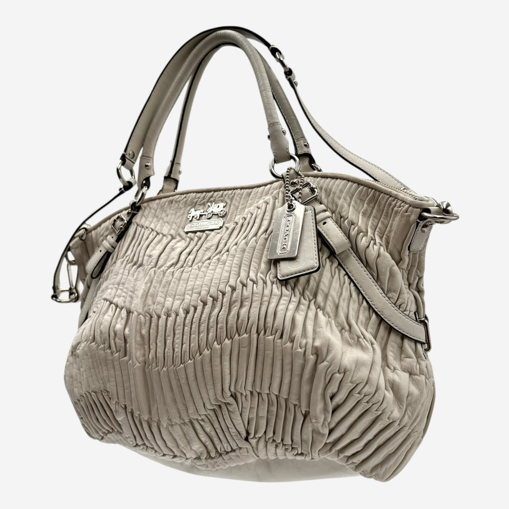 COACH LEATHER HAND BAG