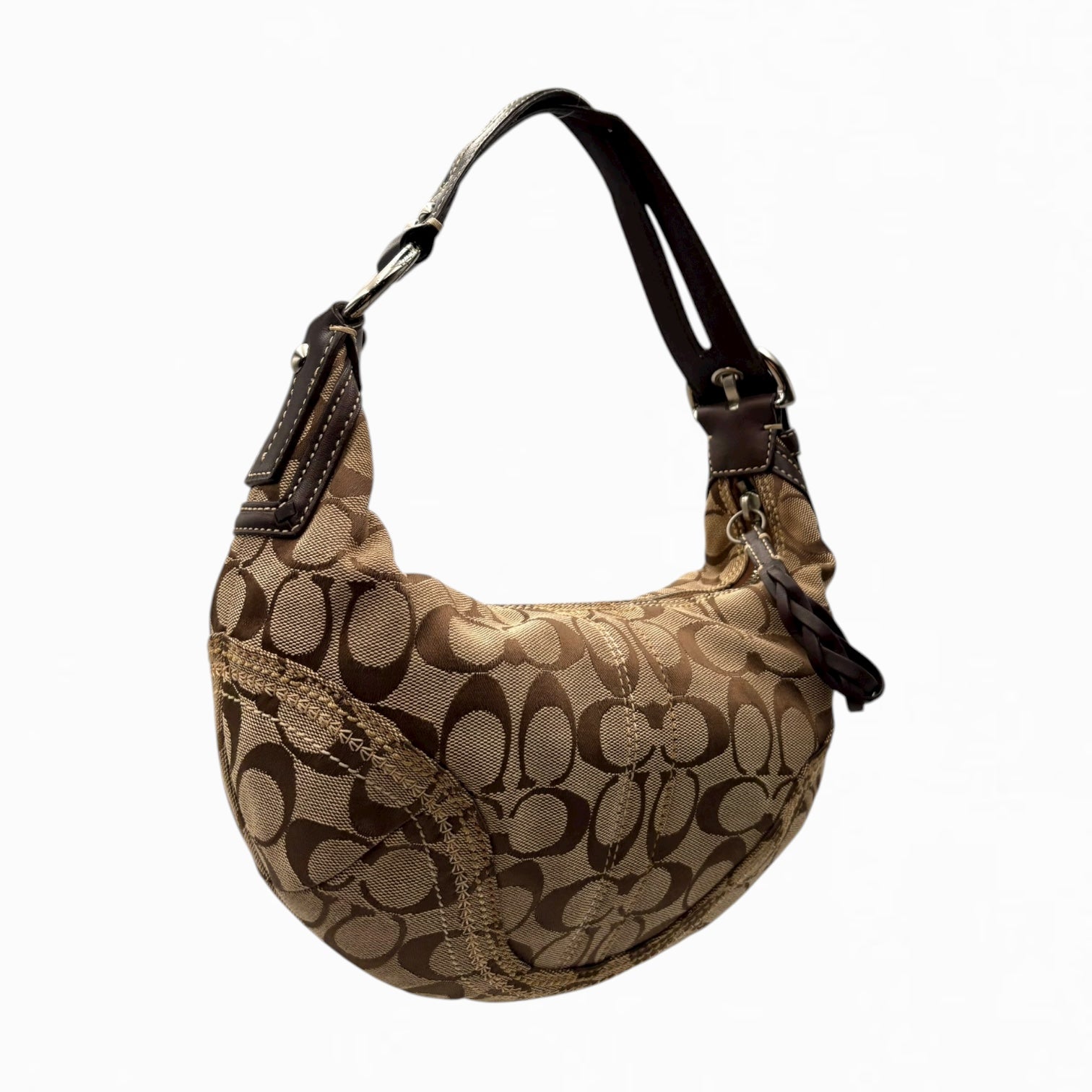 COACH MONOGRAM HAND BAG