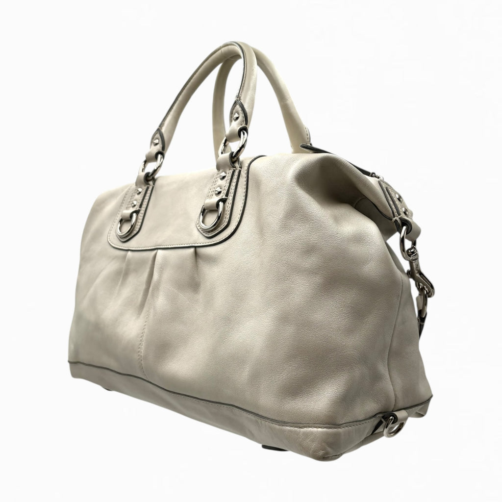 COACH LEATHER HAND BAG