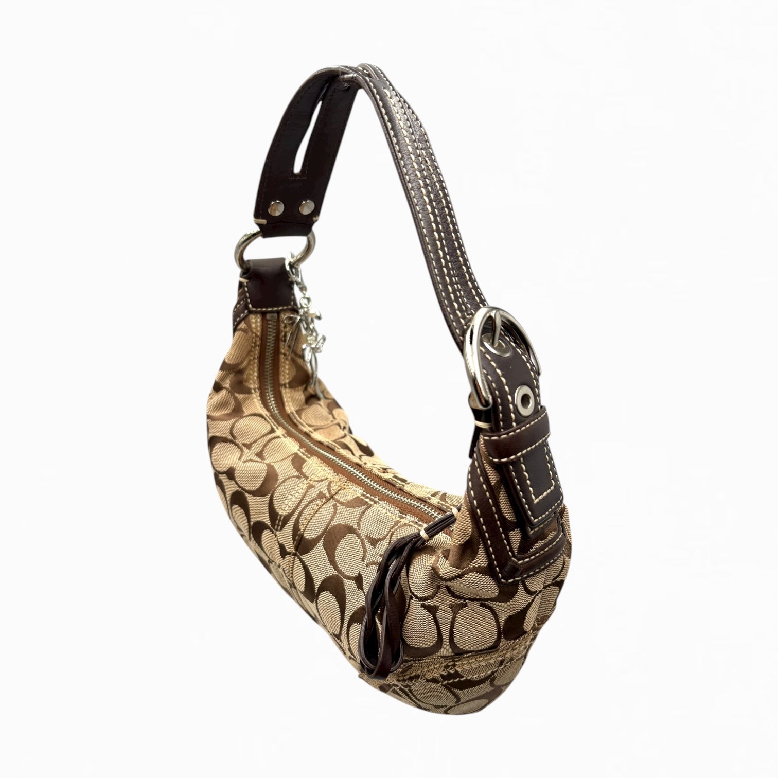 COACH MONOGRAM HAND BAG