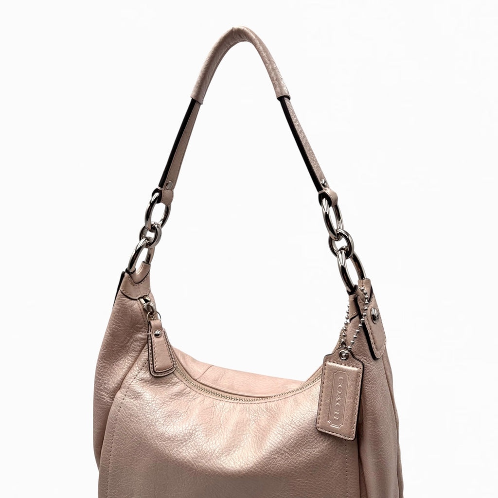 COACH LEATHER HOBO BAG